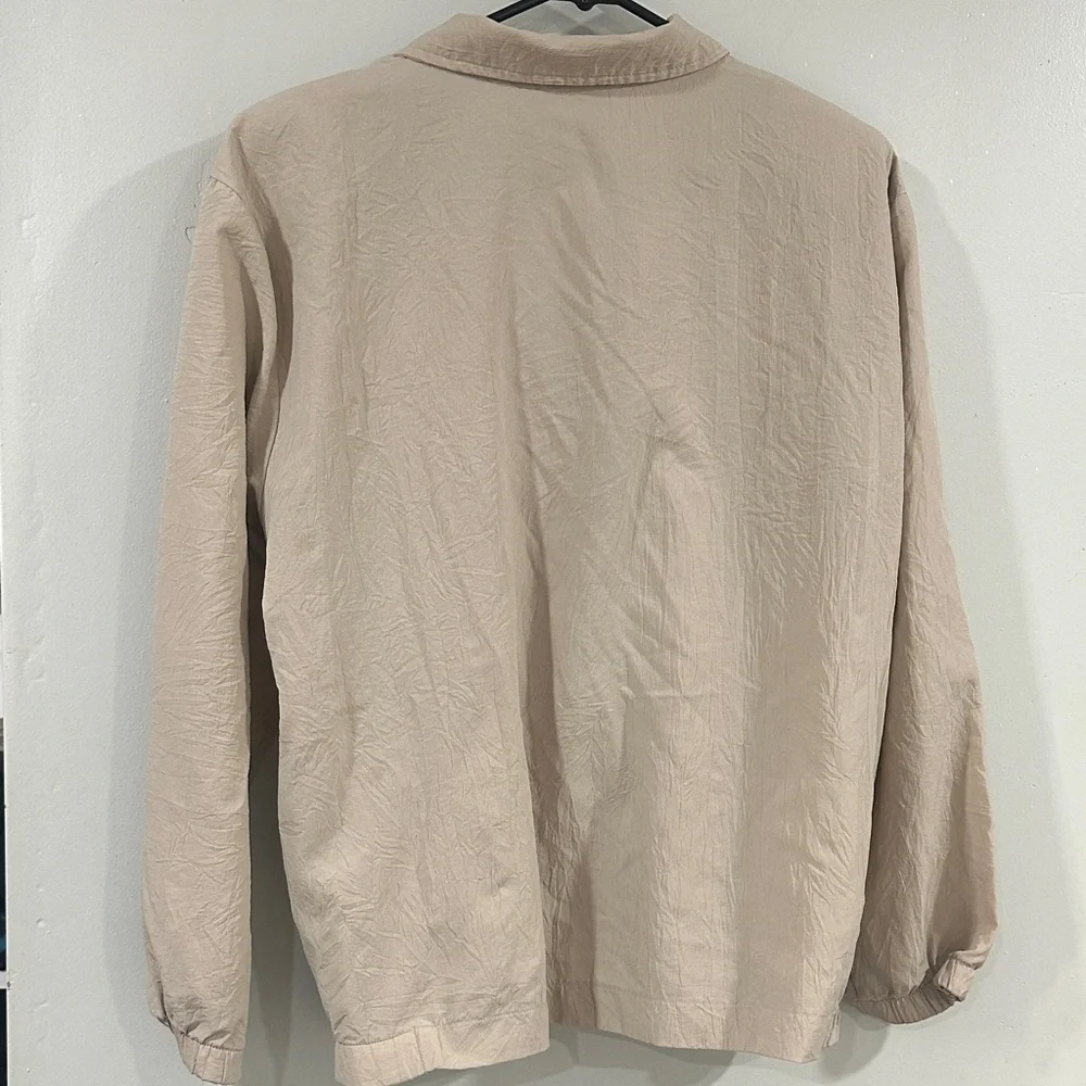 Teddi Tan Women's Sweater with Embroidered shell beach Design XL